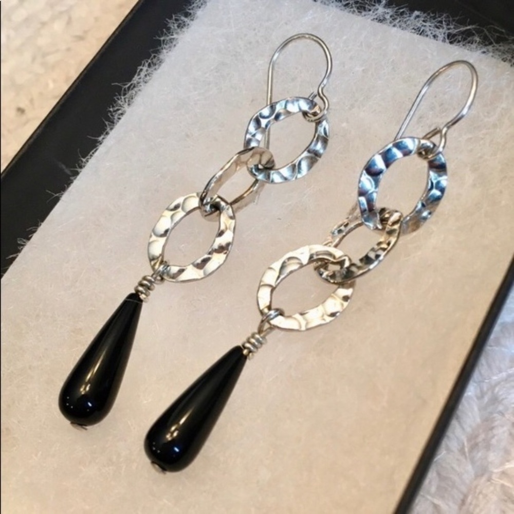 NWOT Silpada Sterling Silver Drop Earrings